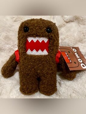 Domo With Backpack Plush Toy
